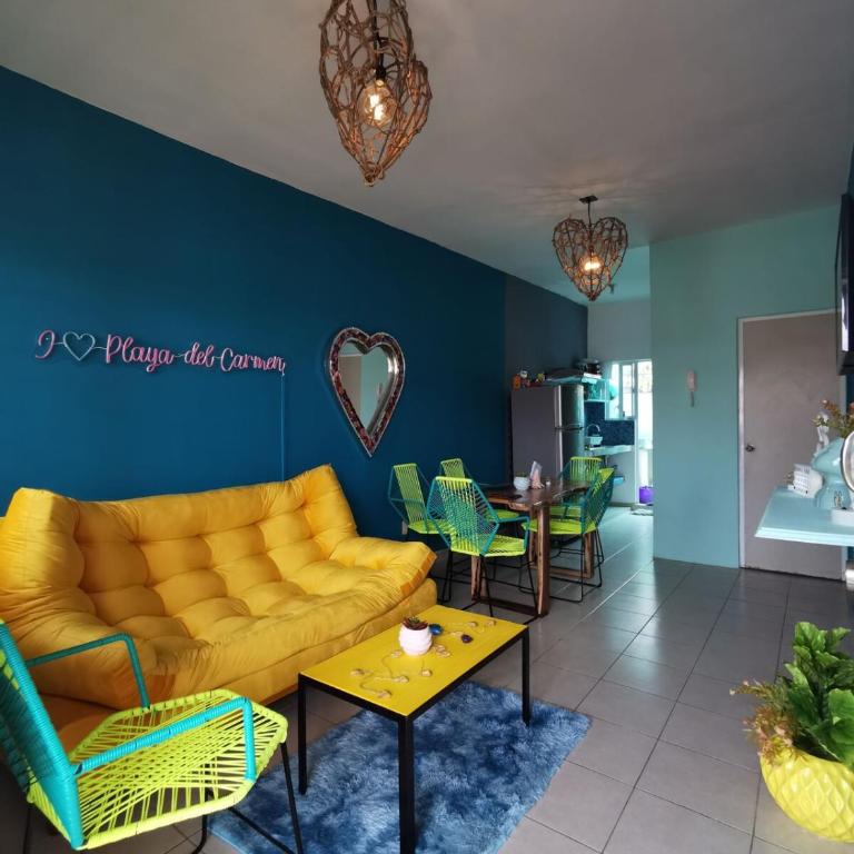 Depa con alberca - Apartment mit 2 Schlafzimmern - 12