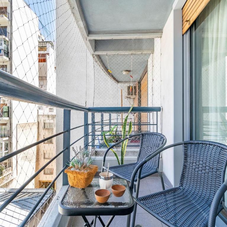 Calido estudio Av Las Heras, Recoleta | 4 Personas - Apartamento Estudio con balcón - 33