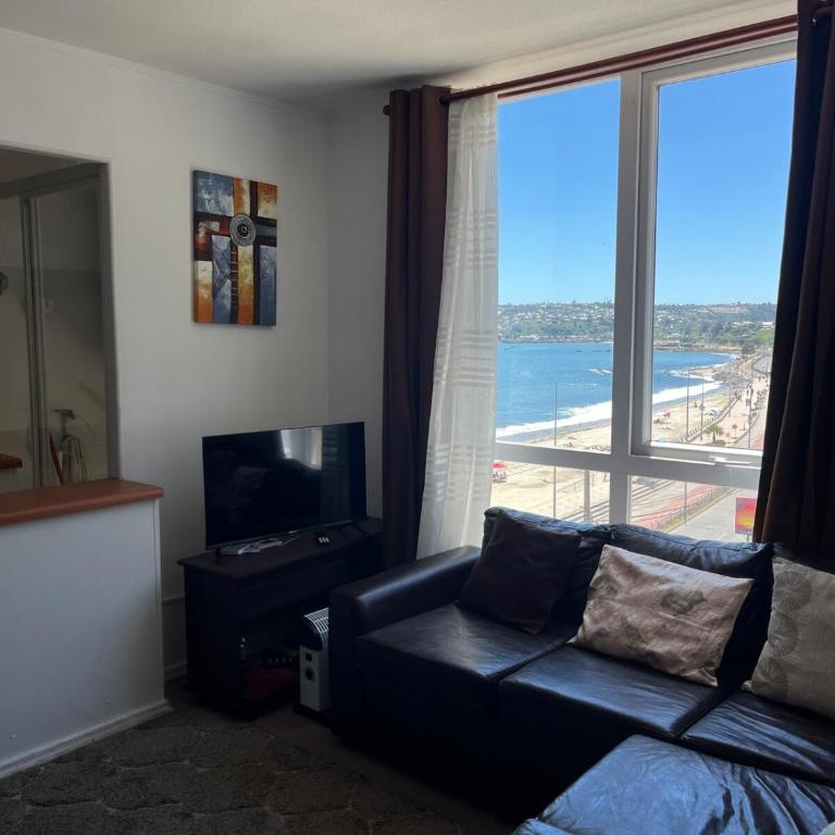 Gran departamento frente a la playa - Three-Bedroom Apartment - 1