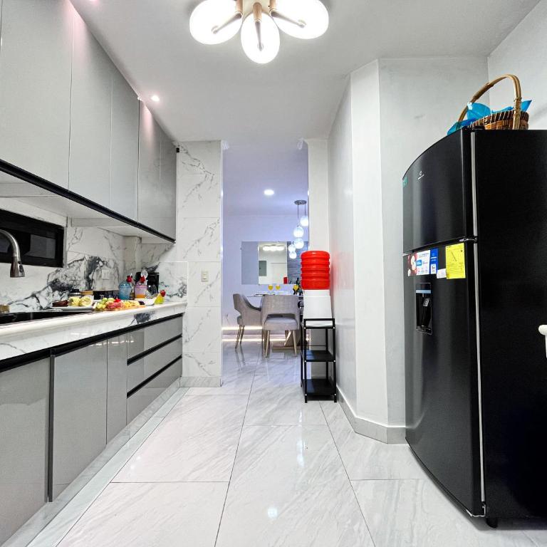 Villa con piscina privada y BBQ, 3 habitaciones, 5 camas, seguridad 24-7 - Three-Bedroom Villa - 62