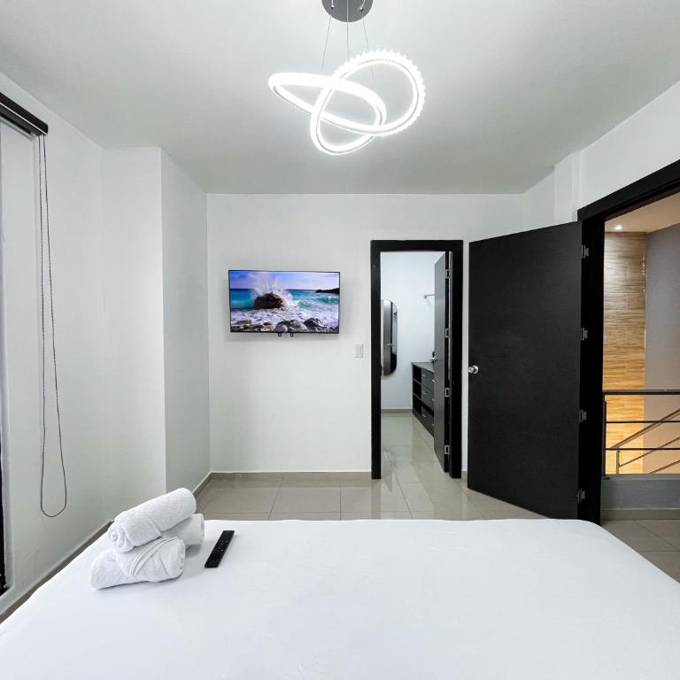 Villa con piscina privada y BBQ, 3 habitaciones, 5 camas, seguridad 24-7 - Three-Bedroom Villa - 10