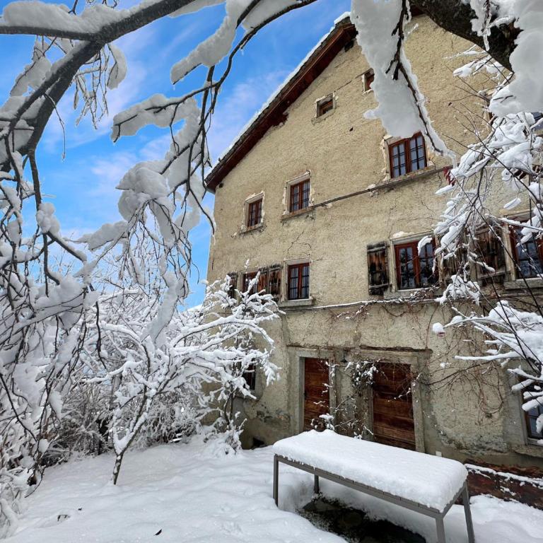 La Maison du Bassin - Grand St Bernard - Orsieres - Ferienhaus mit 4 Zimmern - 2