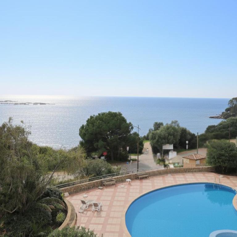 Les Sanguinaires N31 - T2 Vue Mer, Piscine, Plage - Appartamento con 1 Camera da Letto - 1