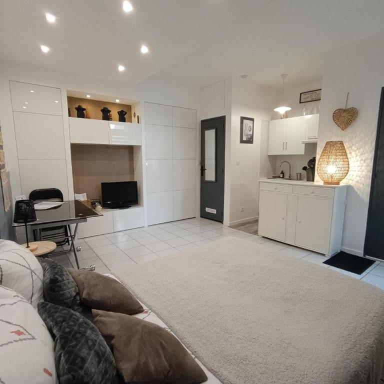Le Colonel, Studio au Cœur du village en rez-de-chaussée d'une ancienne maison - Appartement 1 Chambre - 1