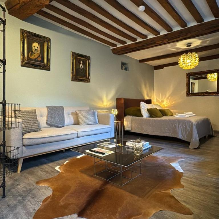 Les Maisons d'Augustine, demeure de charme de la cour Ste Catherine - Studio Supérieur en Rez-de-Jardin - 6