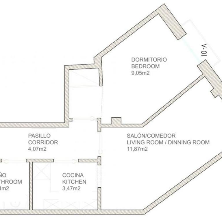 Amazing Unique 1BD 1BTH - Sol Madrid center - Apartment - 35