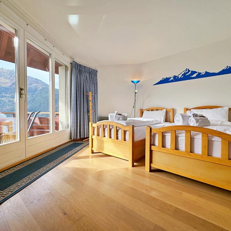 Eiger Residence 3 - Apartment mit 2 Schlafzimmern und Bergblick - 12