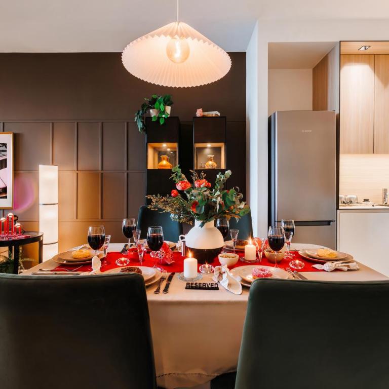 WF Timeless Residence with Terrace & Foosball - Two-Bedroom Deluxe Apartment with Balcony - 27