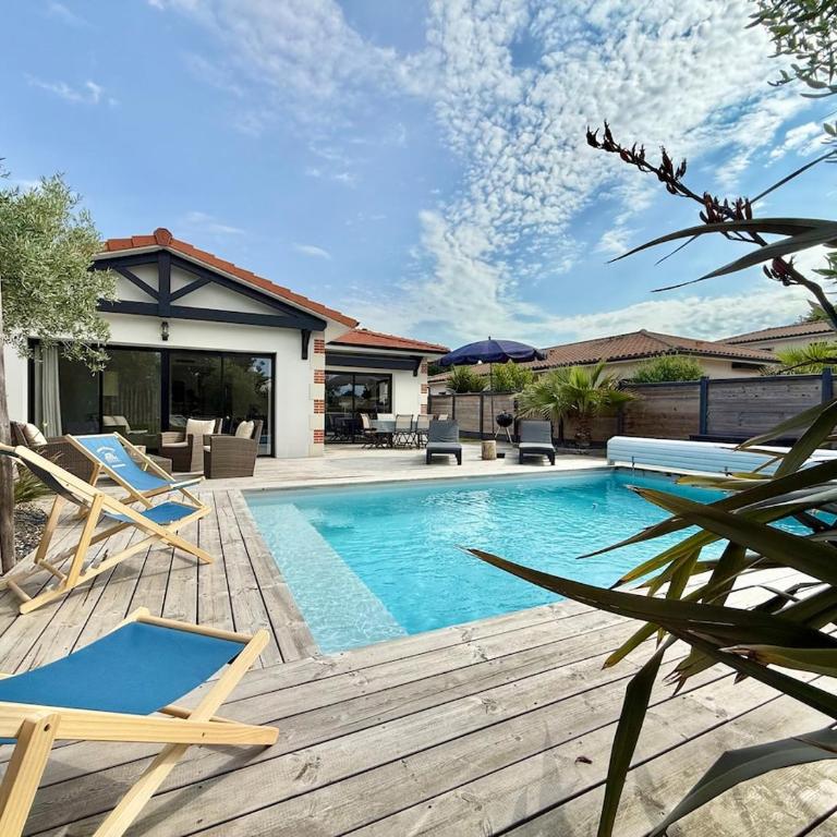 Villa Paloma piscine chauffée 8 pers - Villa avec Piscine Privée - 9
