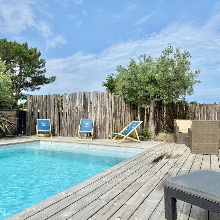 Villa Paloma piscine chauffée 8 pers - Villa avec Piscine Privée - 22