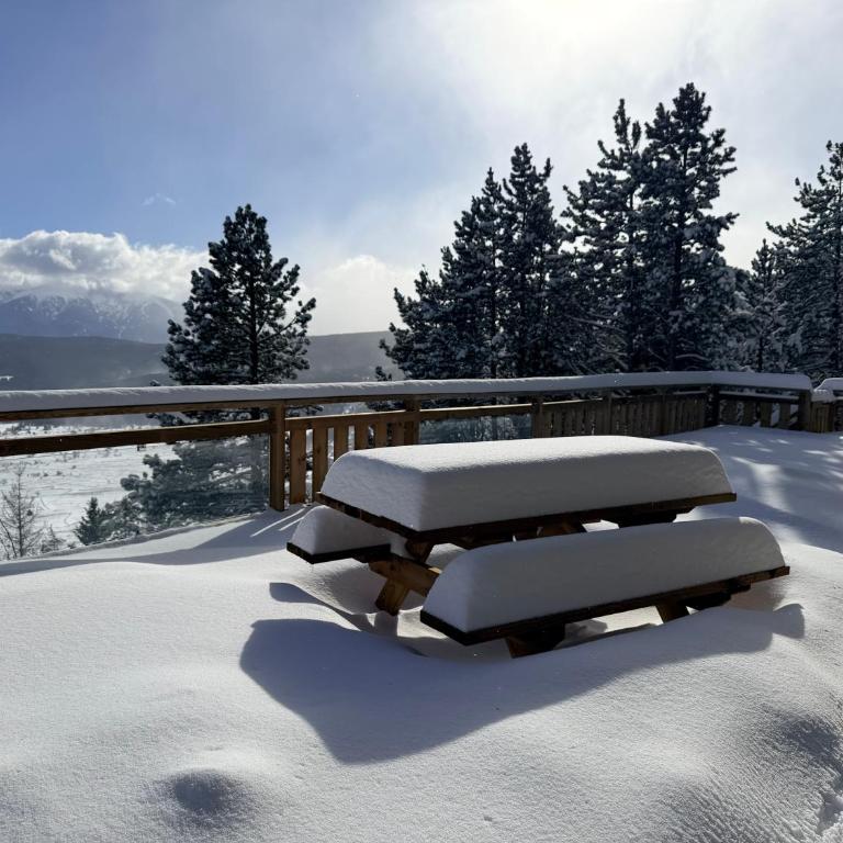 L'Esquirol Appart - Location T3 avec vue imprenable - Les Angles - Two-Bedroom Apartment with Lake View - 22