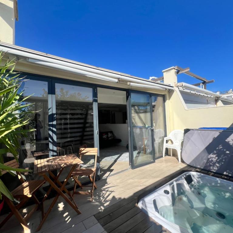 Villa 24, Port Nature, Village Naturiste Cap d'Agde - Haus mit 1 Schlafzimmer - 2