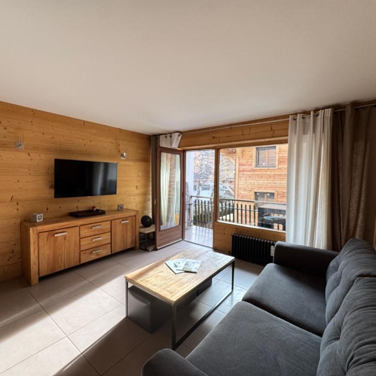 Studio cabine cosy Megève parking gratuit - Apartamento de 2 dormitorios - 2