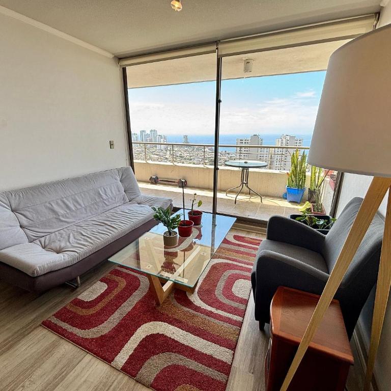 Beautiful view towards the sea and Concón - Apartment - 1