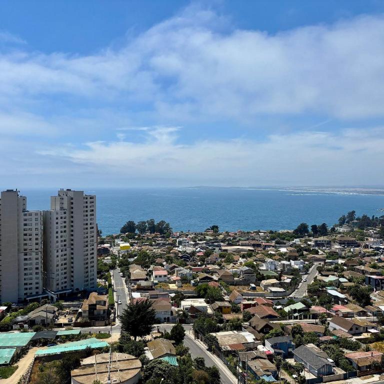Beautiful view towards the sea and Concón - Apartment - 16