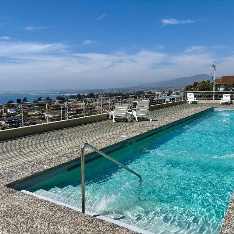 Beautiful view towards the sea and Concón - Apartment - 27