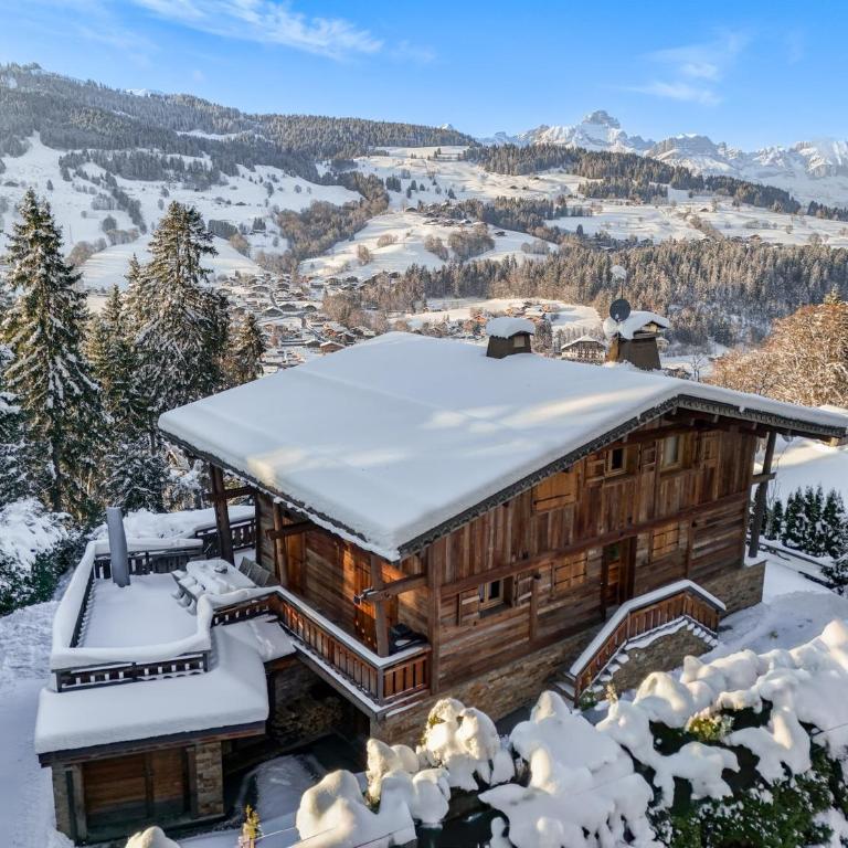 Chalet Ysalpe - Vue montagne hammam sauna jacuzzi et salle cinéma - Chalet - 42
