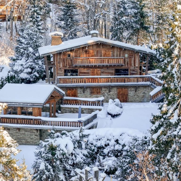 Chalet Ysalpe - Vue montagne hammam sauna jacuzzi et salle cinéma - Chalet - 3