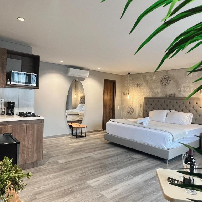 SUITE DE LUJO FARO 604 con Aire Acondicionado y Coworking - One-Bedroom Apartment - 1