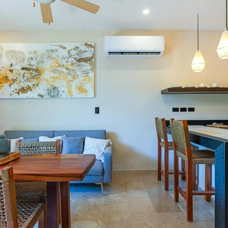 Calea Tulum Boutique Hotel - Apartamento de 2 dormitorios con balcón y terraza - 4