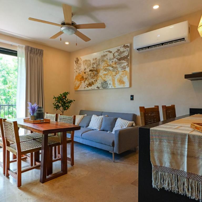 Calea Tulum Boutique Hotel - Apartamento de 2 dormitorios con balcón y terraza - 2