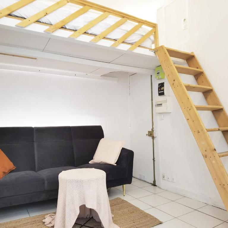 Bright Studio near Parc de la Villette & Metro - Appartement 1 Chambre - 4