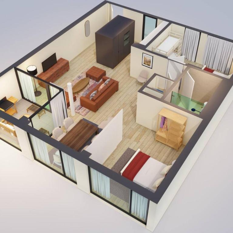 Mountain View Luxury Apartment at Interlaken West Station with Balcony, AC and BBQ - Apartment - 22