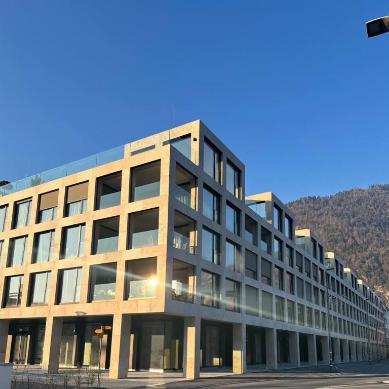 Mountain View Luxury Apartment at Interlaken West Station with Balcony, AC and BBQ - Apartment - 41