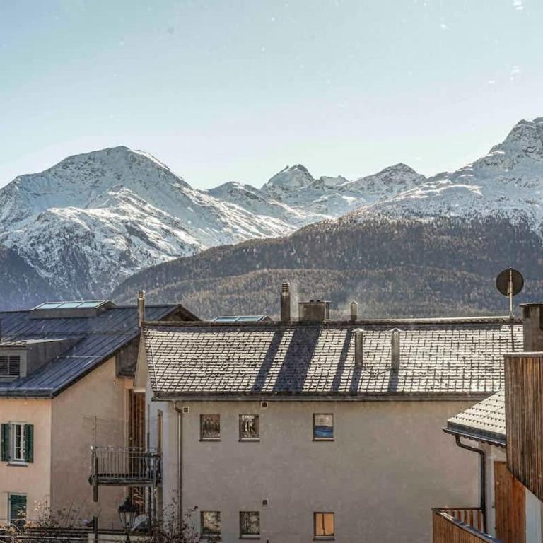 3 camere Antico Fienile nel centro di Samedan - Apartment - 7