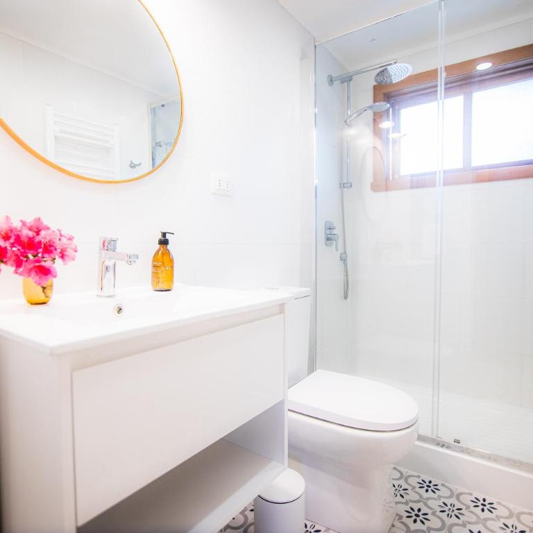 Casa Ecke-Frutillar bajo a una cuadra de la playa - Double Room - 5