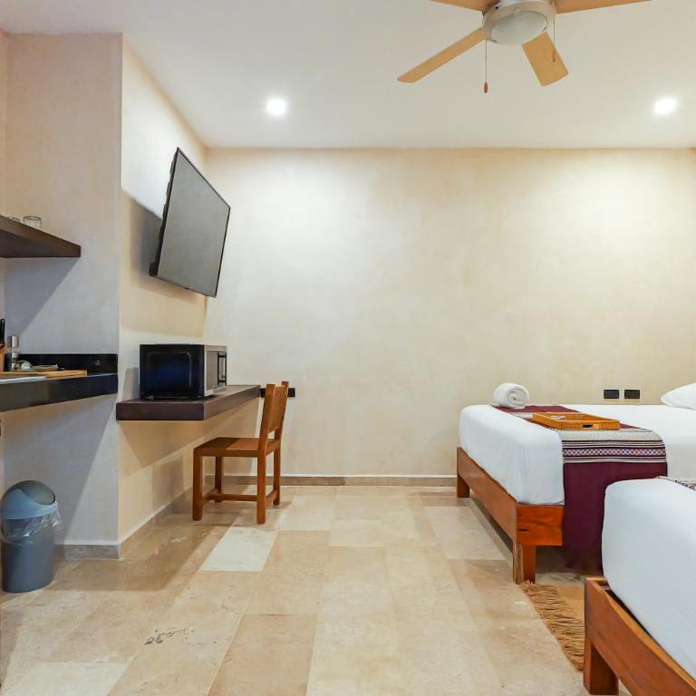 Calea Tulum Boutique Hotel - Habitación Doble Deluxe - 2 camas dobles - 7