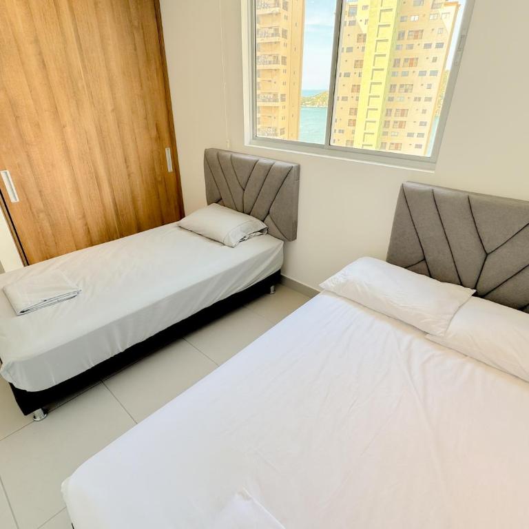 Apartamento para estrenar Ambar Roca - Bedviajes - Apartamento de 2 dormitorios con balcón y vistas al mar - 6