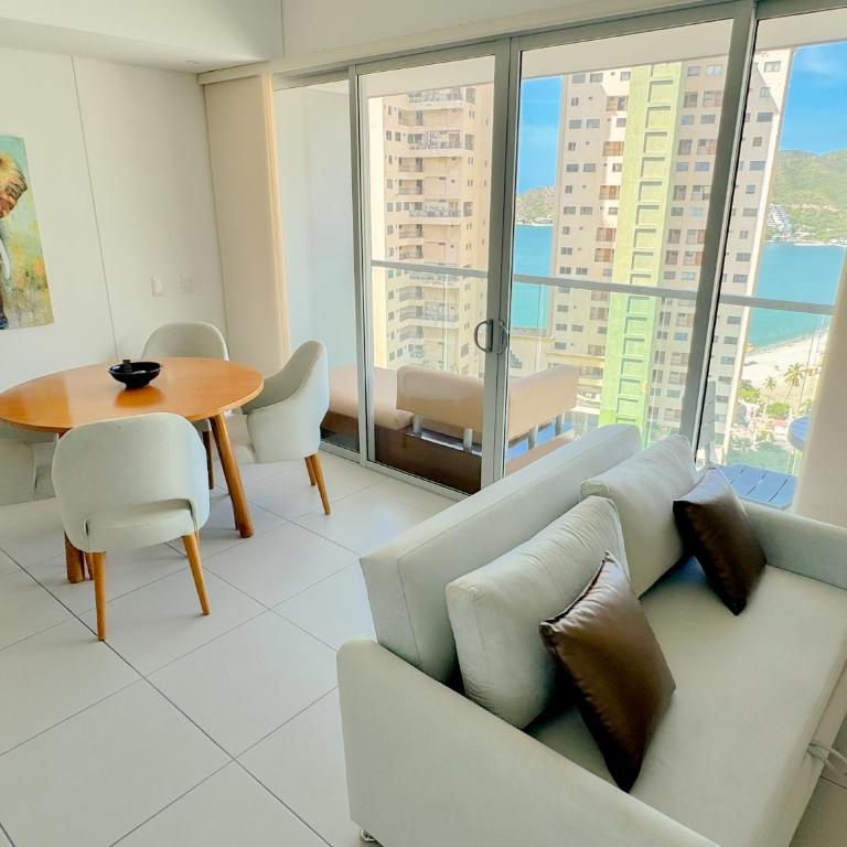 Apartamento para estrenar Ambar Roca - Bedviajes - Apartamento de 2 dormitorios con balcón y vistas al mar - 7