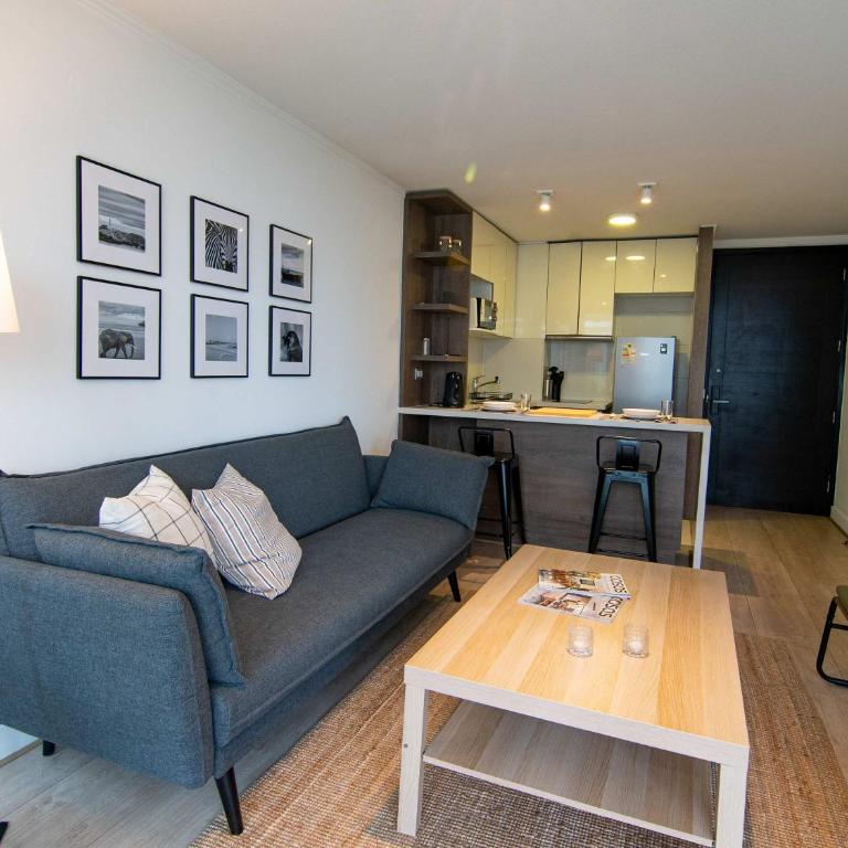 HOM ELITE l Mall Parque Arauco l AireAcond l Parking - Apartment - 4