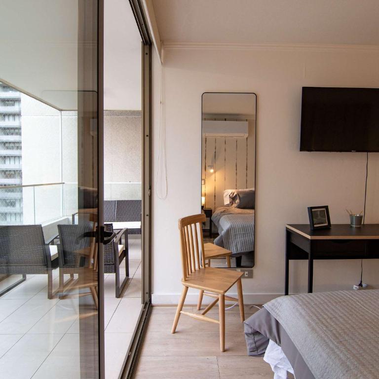 HOM ELITE l Mall Parque Arauco l AireAcond l Parking - Apartment - 20