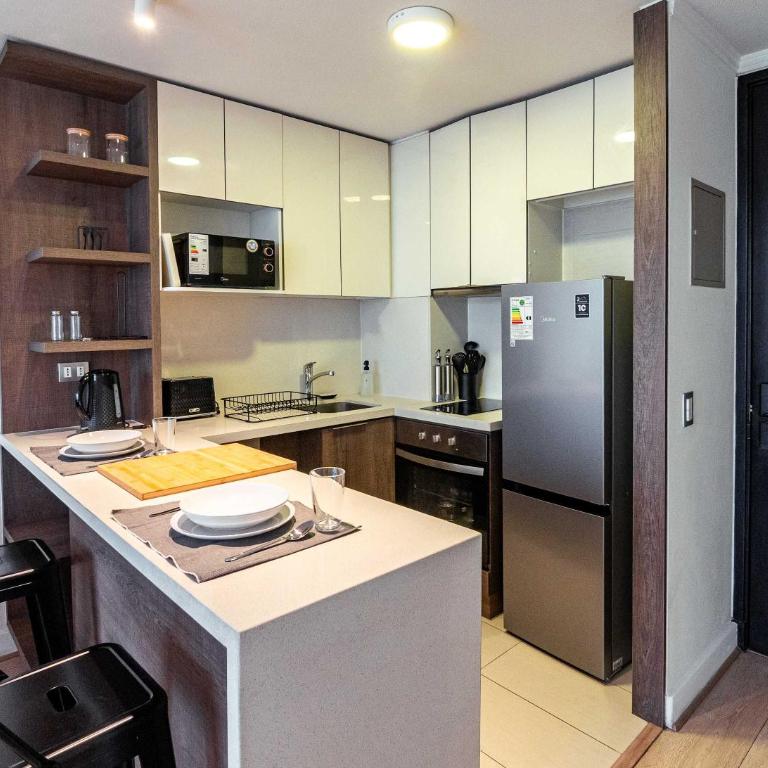 HOM ELITE l Mall Parque Arauco l AireAcond l Parking - Apartment - 31