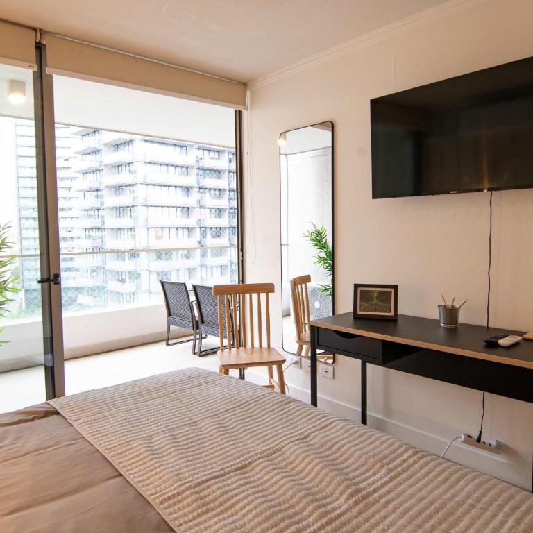 HOM ELITE l Mall Parque Arauco l AireAcond l Parking - Apartment - 42