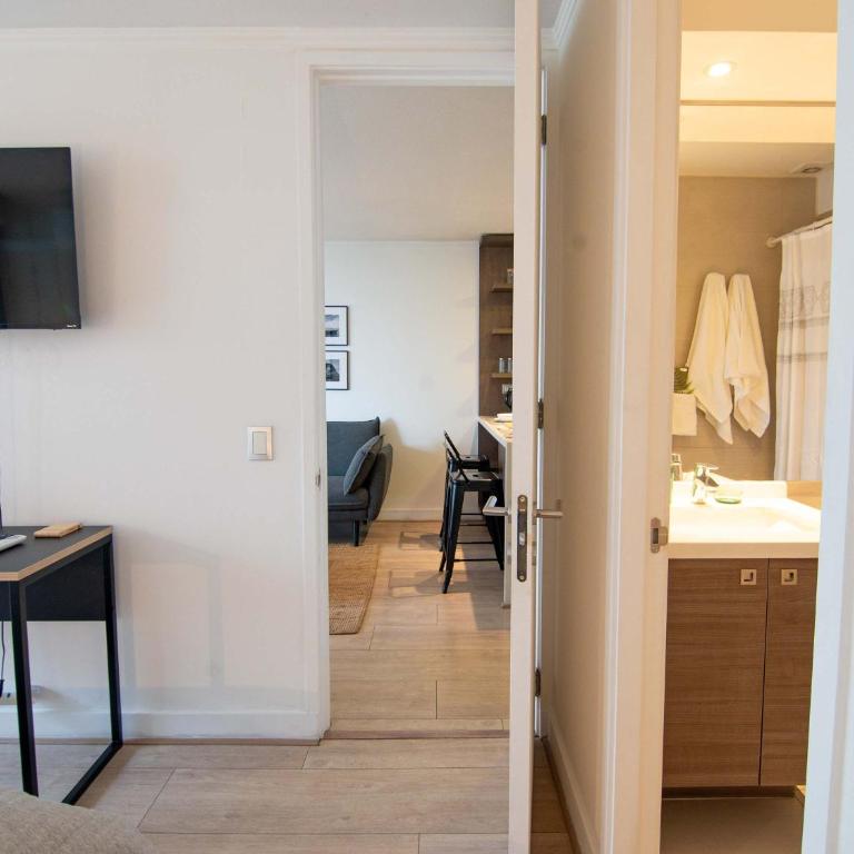 HOM ELITE l Mall Parque Arauco l AireAcond l Parking - Apartment - 44
