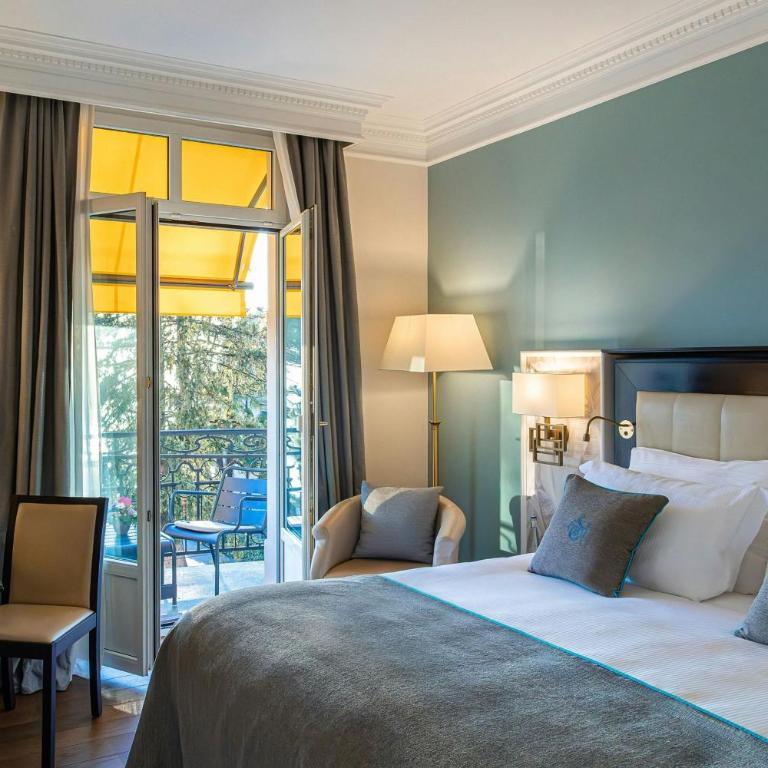 Grand Hotel Suisse Majestic, Autograph Collection - Superior Zimmer mit Queensize-Bett und eingeschränktem Seeblick - 2