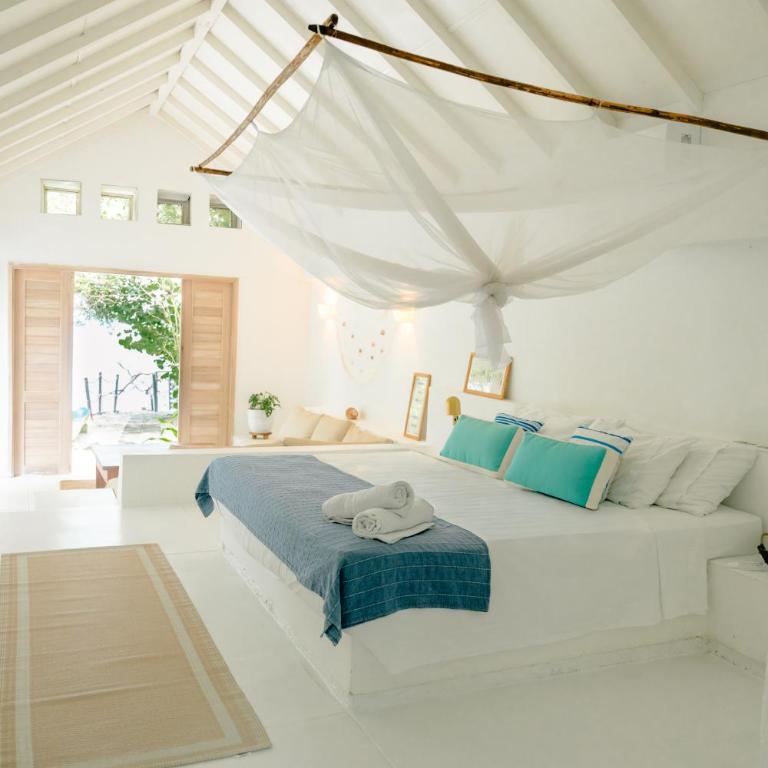 Casa Rosario - Habitación con cama extragrande y vistas al mar - 1