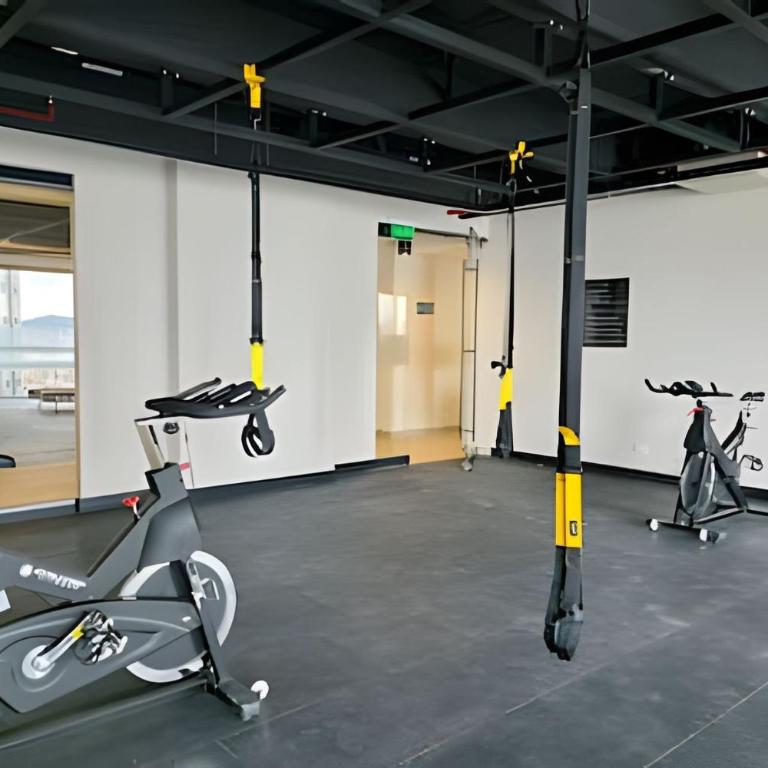 AH/Executive loft with 500 Mb wifi, Usaquén - Apartamento de 1 dormitorio con vistas al jardín - 29