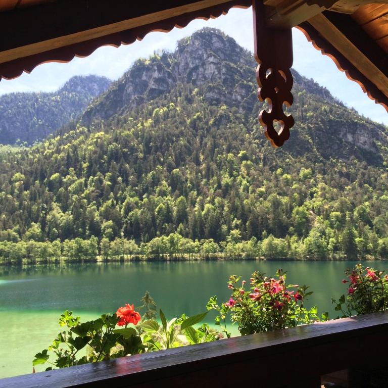 Hubertus am Thumsee - Ruhe Frühstück und Alpenpanorama - Doppelzimmer mit Balkon oder Terrasse - 2