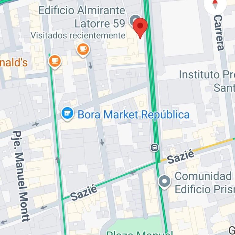 Moderno Dpto Santiago centro Metro los Héroes y República - Two-Bedroom Apartment - 18