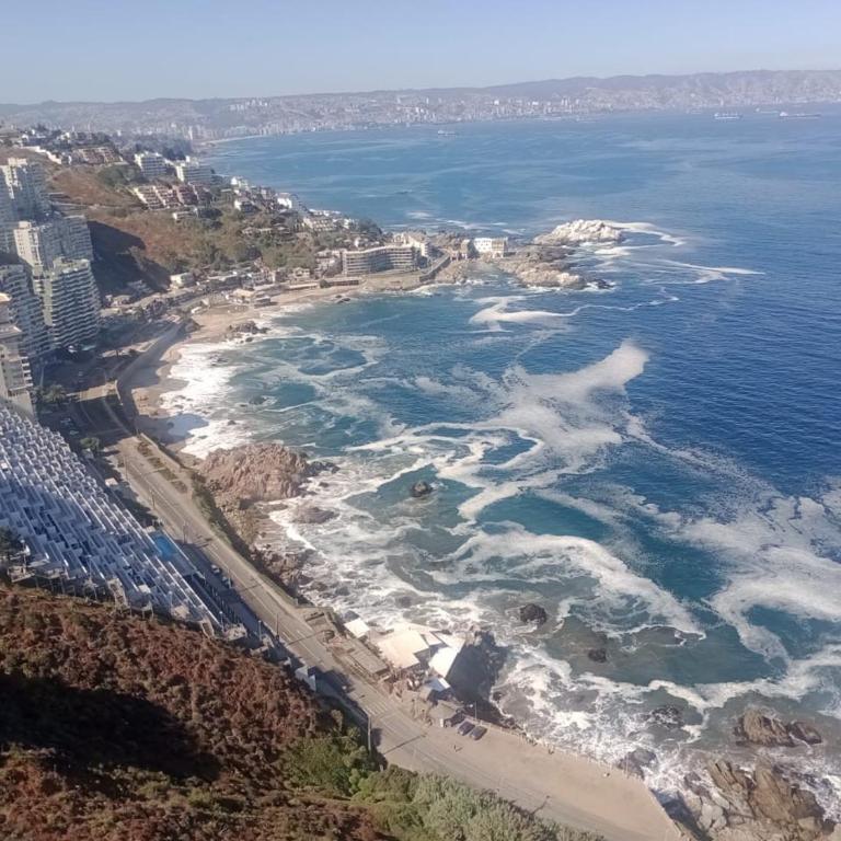 Reñaca, Vista Increíble! Ideal para Argentinos - One-Bedroom Apartment with Sea View - 7