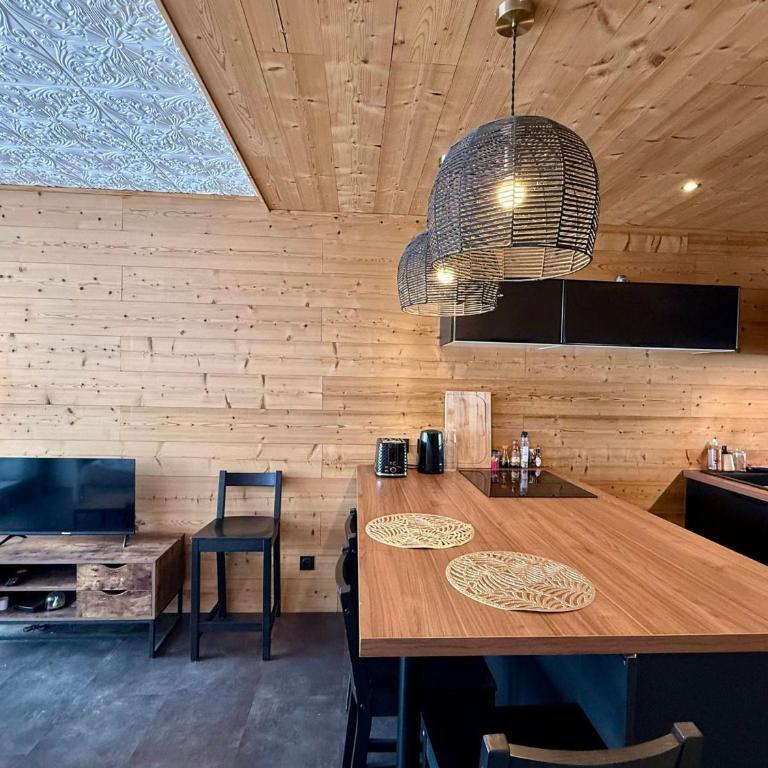 La Clusaz - Studio rénové 4 pers - Vue superbe - FR-1-437-17 - Estudio - 2