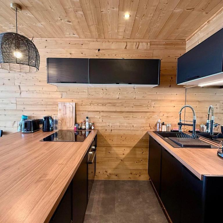 La Clusaz - Studio rénové 4 pers - Vue superbe - FR-1-437-17 - Estudio - 9