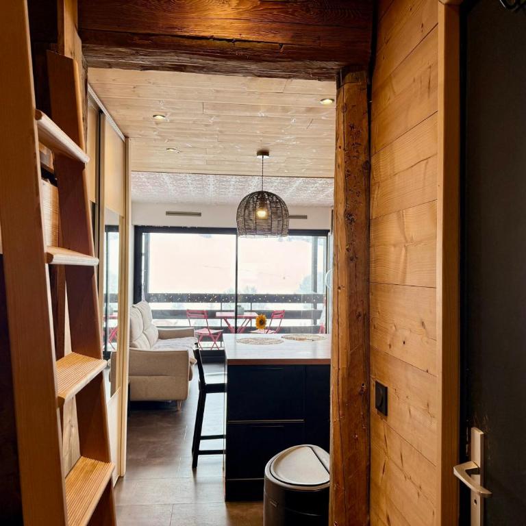 La Clusaz - Studio rénové 4 pers - Vue superbe - FR-1-437-17 - Estudio - 10