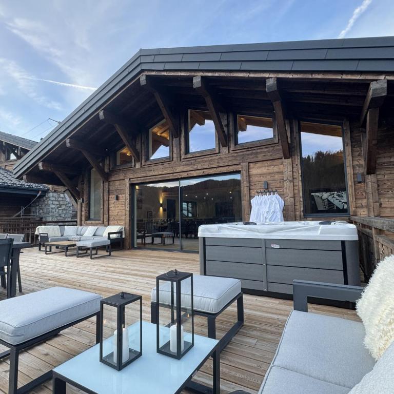 Chalet de luxe avec sauna et jacuzzi aux Gets - 14 personnes - FR-1-671-308 - Chalet - 5