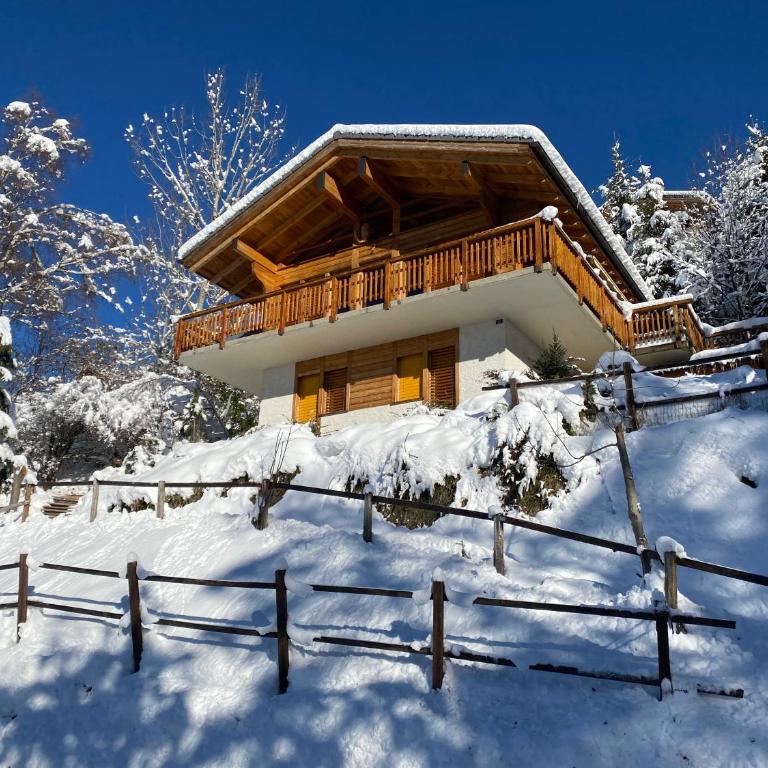 Chalet Les Brantes, refuge atypique a Veysonnaz - Chalet - 1