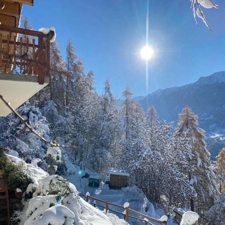 Chalet Les Brantes, refuge atypique a Veysonnaz - Chalet - 4